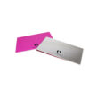 Sotto torta rettangolare fucsia-silver